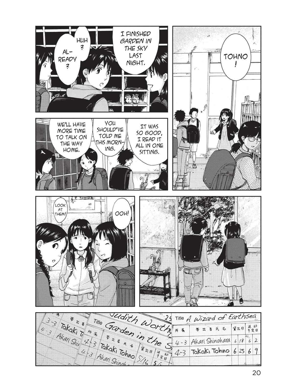 Read 5 Centimeters Per Second Manga Online