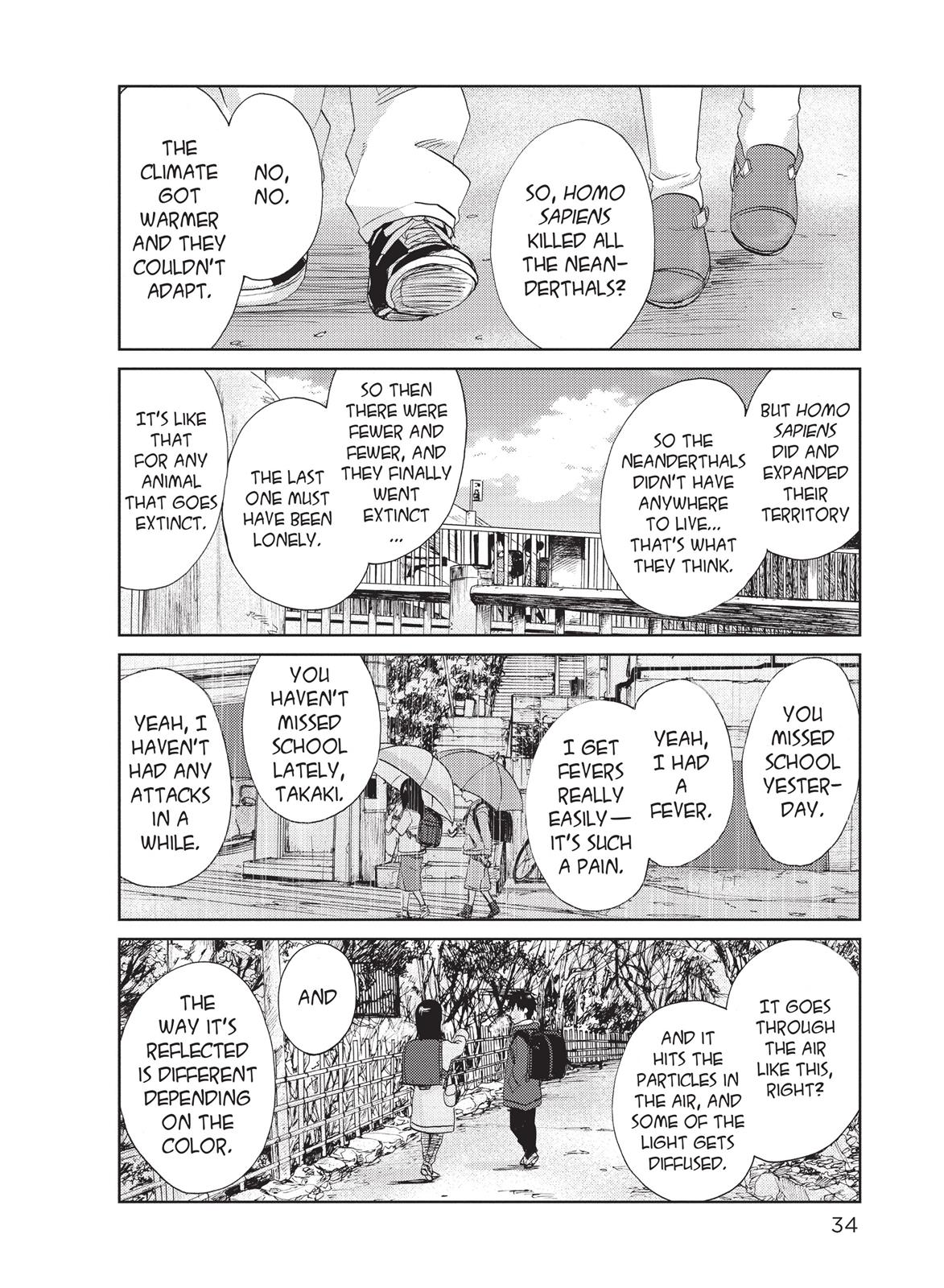 Read 5 Centimeters Per Second Manga Online