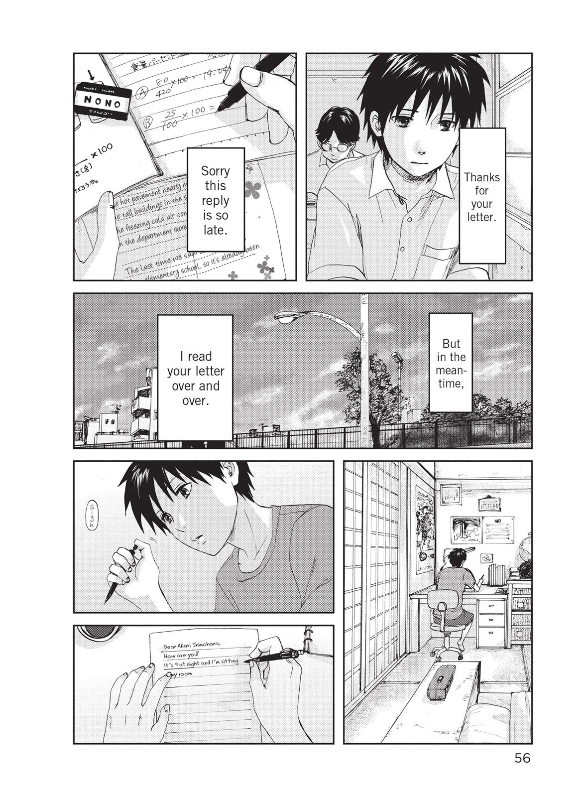 Read 5 Centimeters Per Second Manga Online