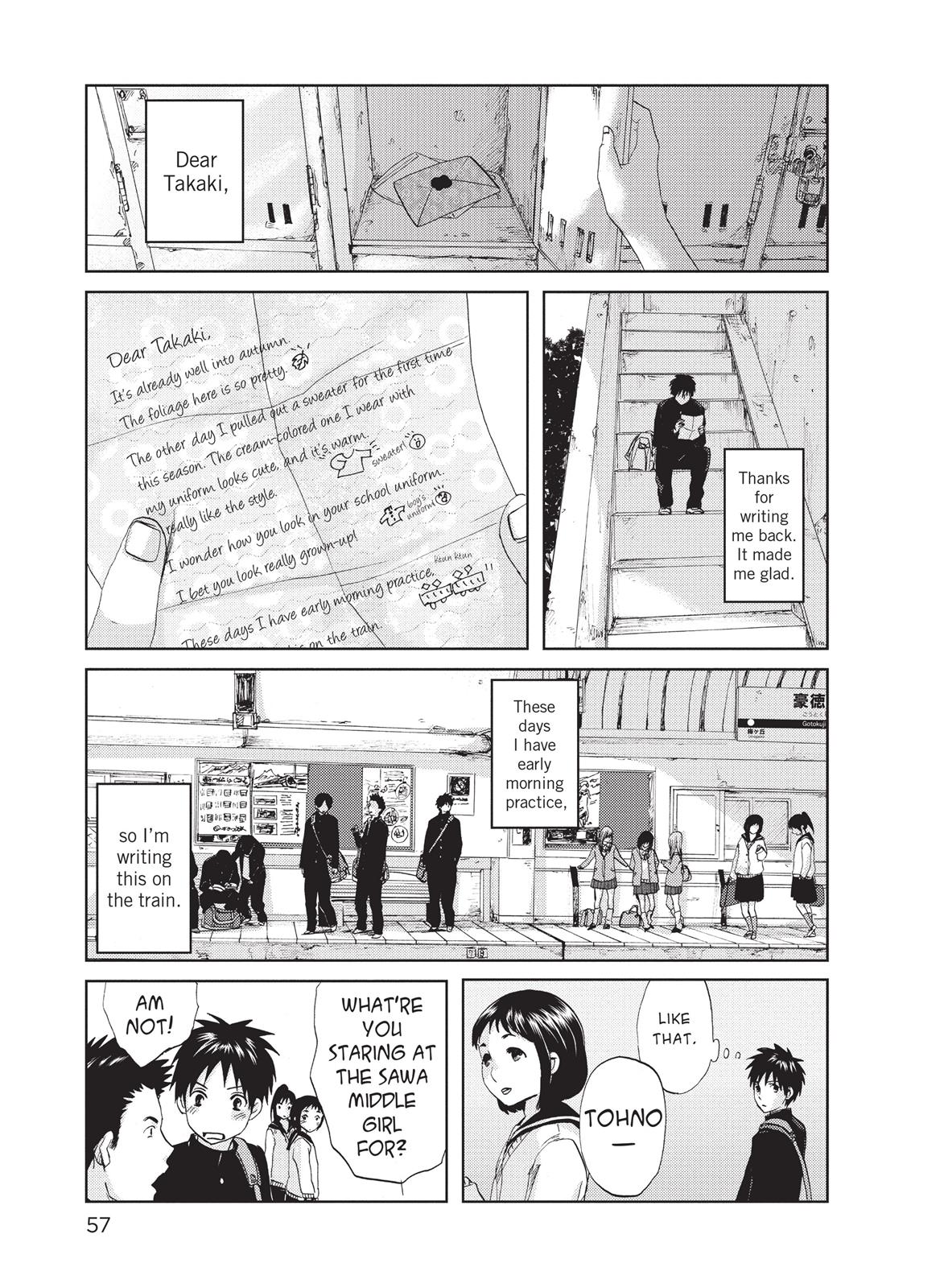 Read 5 Centimeters Per Second Manga Online
