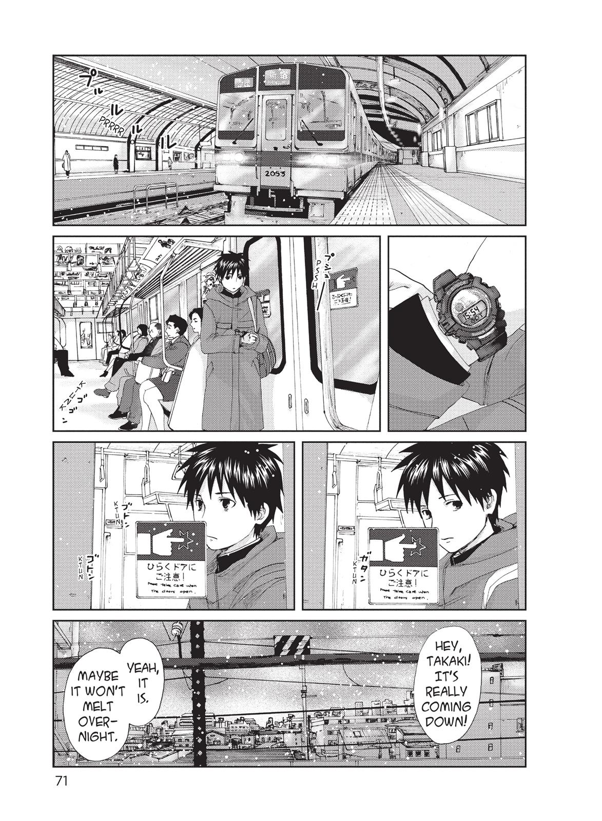 Read 5 Centimeters Per Second Manga Online