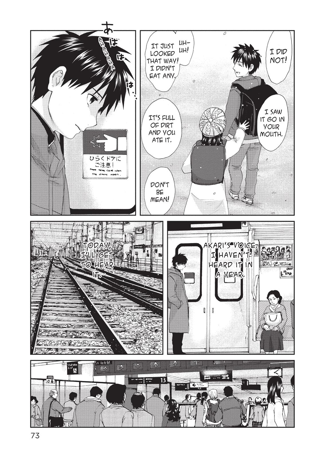 Read 5 Centimeters Per Second Manga Online
