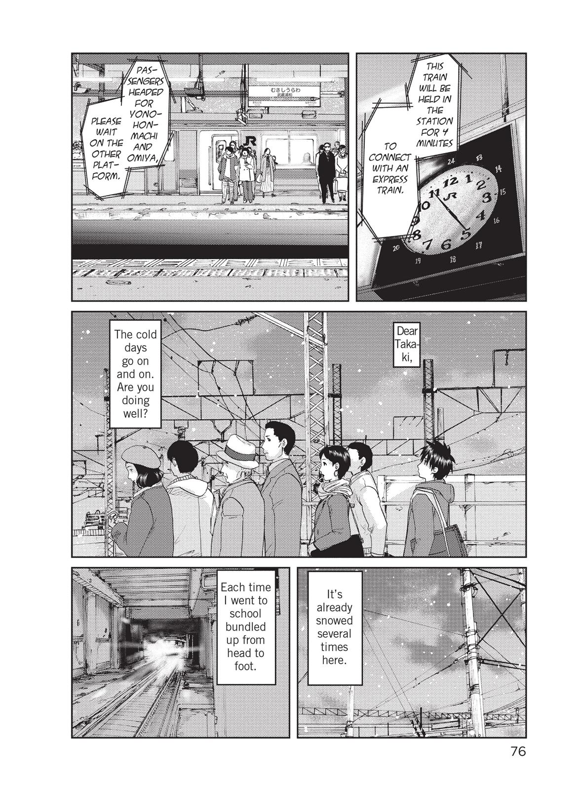 Read 5 Centimeters Per Second Manga Online