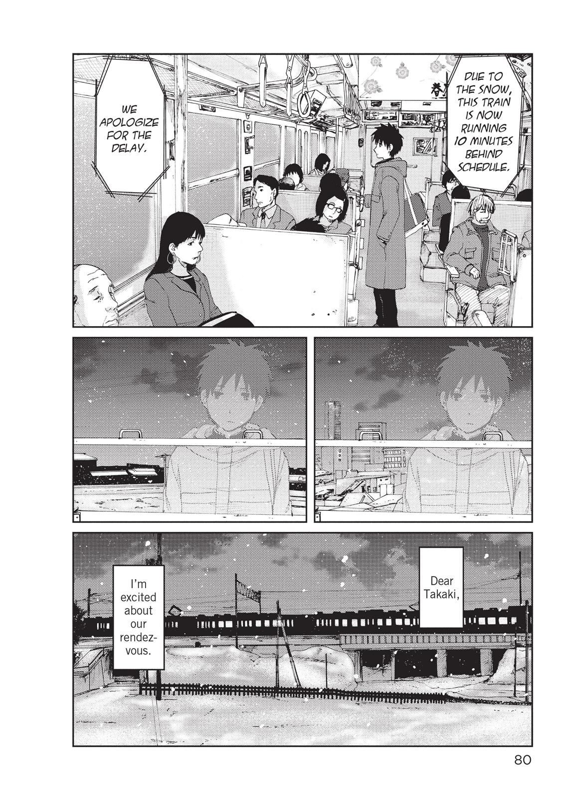Read 5 Centimeters Per Second Manga Online