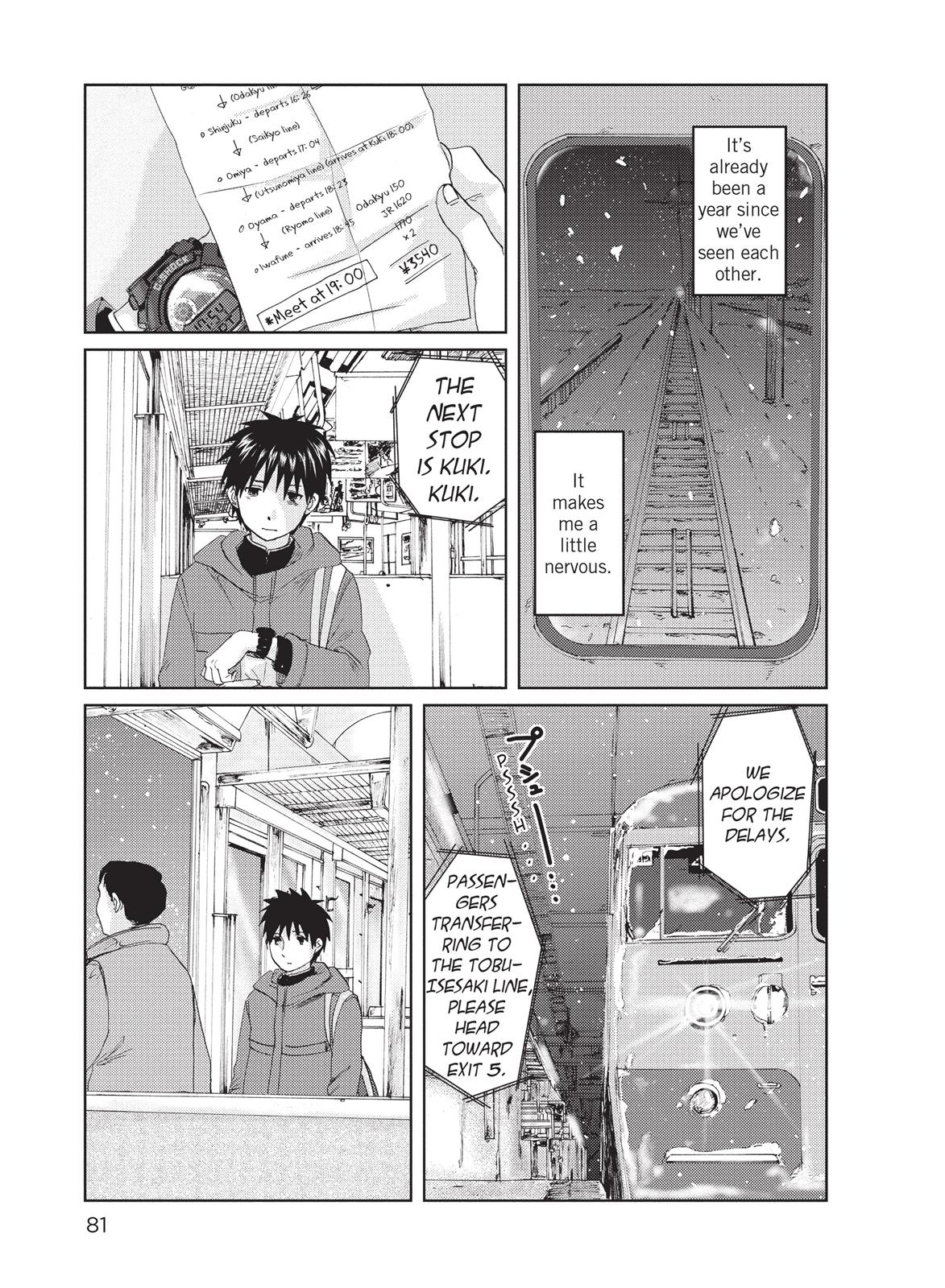 Read 5 Centimeters Per Second Manga Online