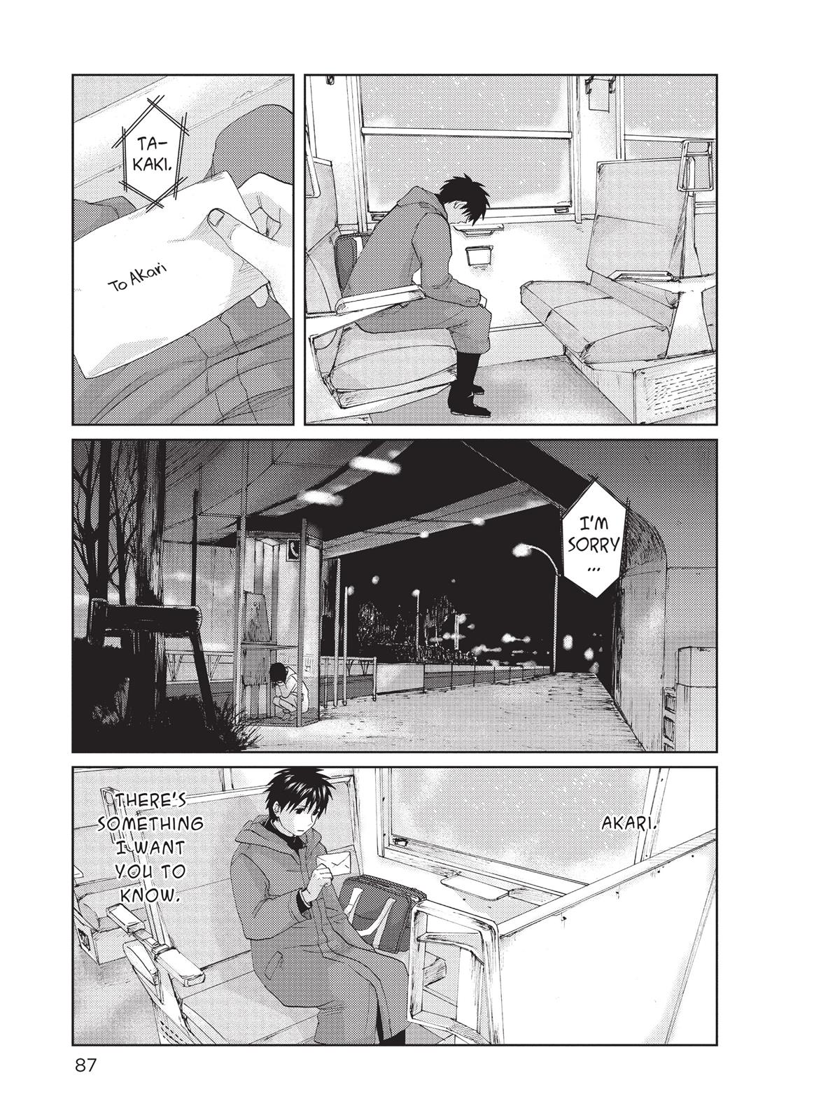 Read 5 Centimeters Per Second Manga Online