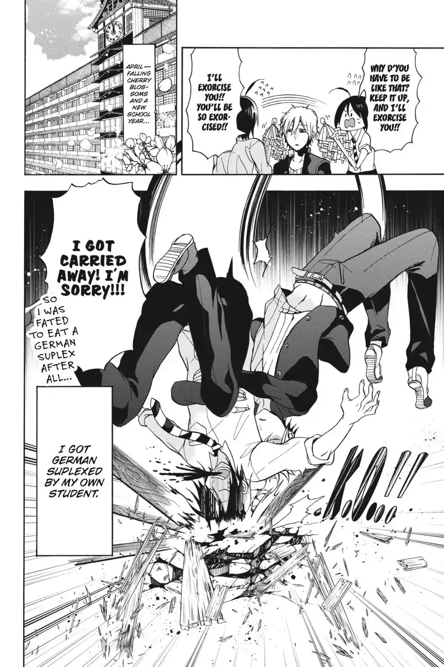 Read A Terrified Teacher at Ghoul School Manga Online