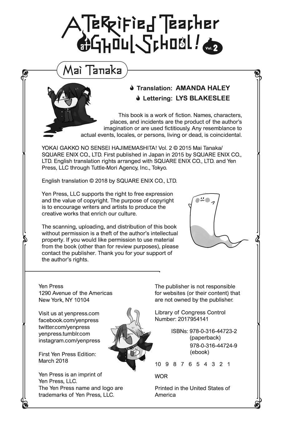 Read A Terrified Teacher at Ghoul School Manga Online