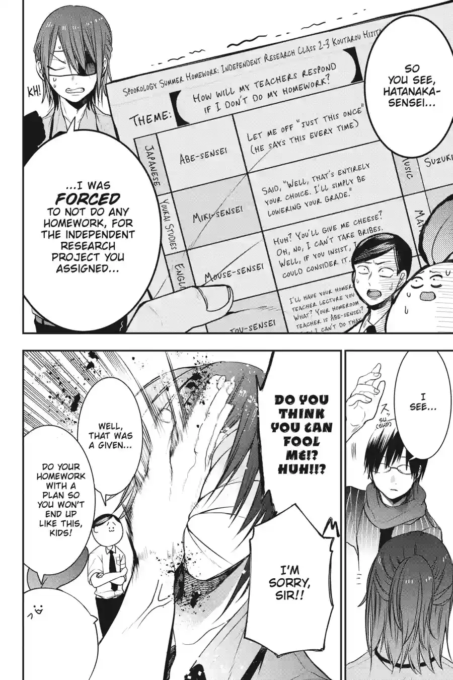Read A Terrified Teacher at Ghoul School Manga Online