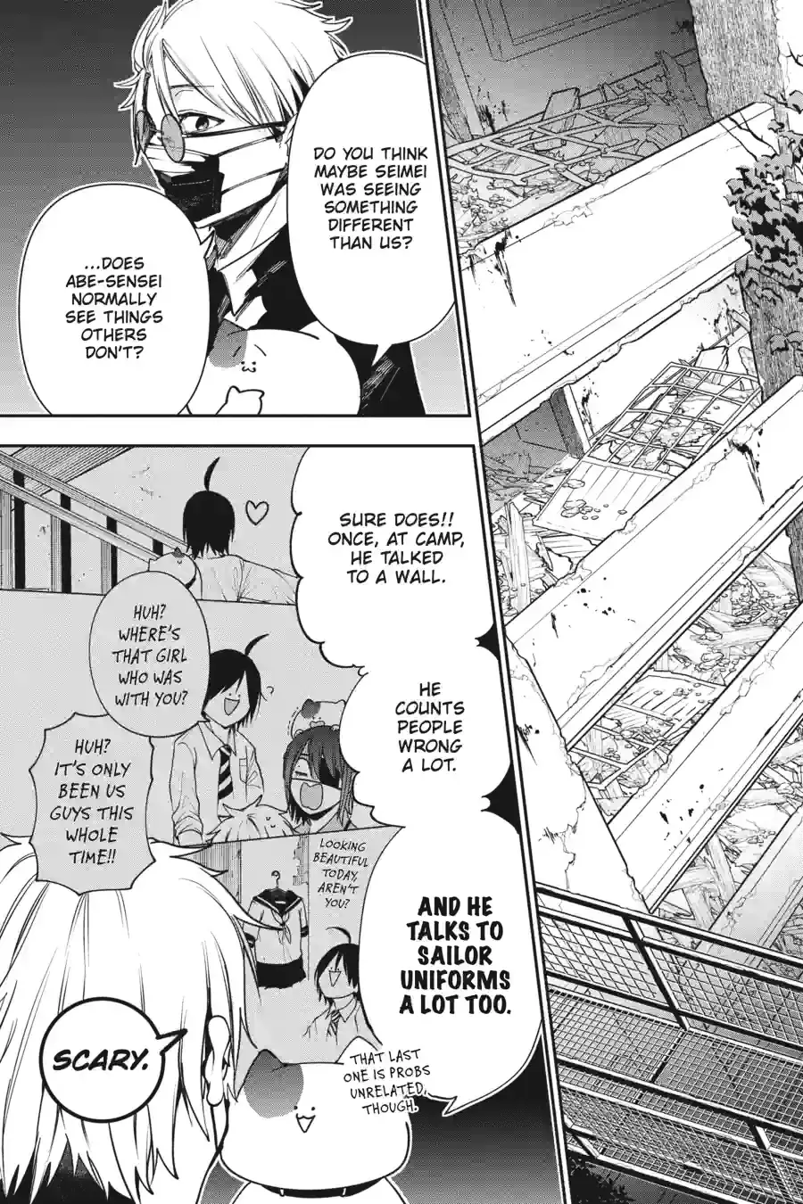 Read A Terrified Teacher at Ghoul School Manga Online