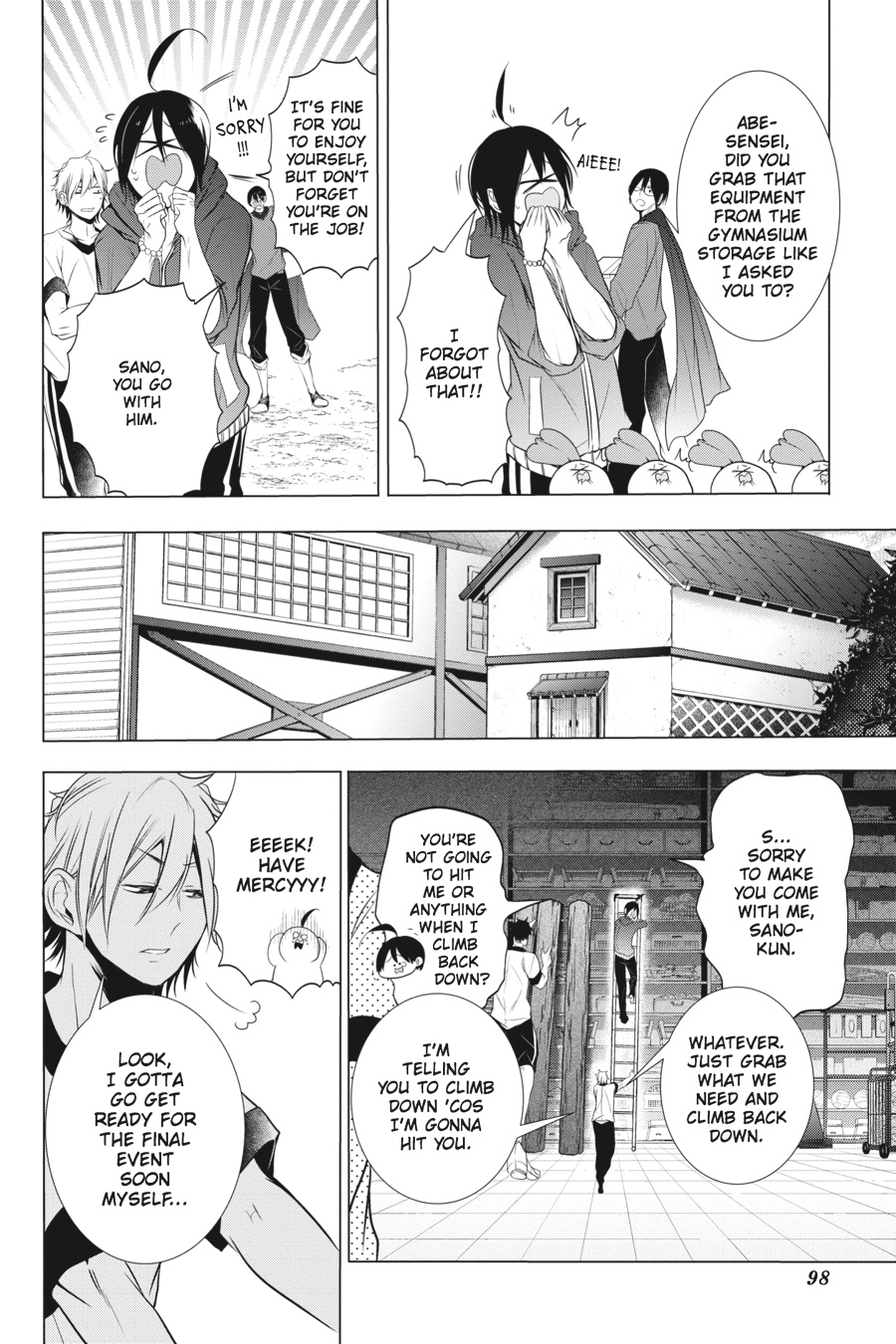 Read A Terrified Teacher at Ghoul School Manga Online