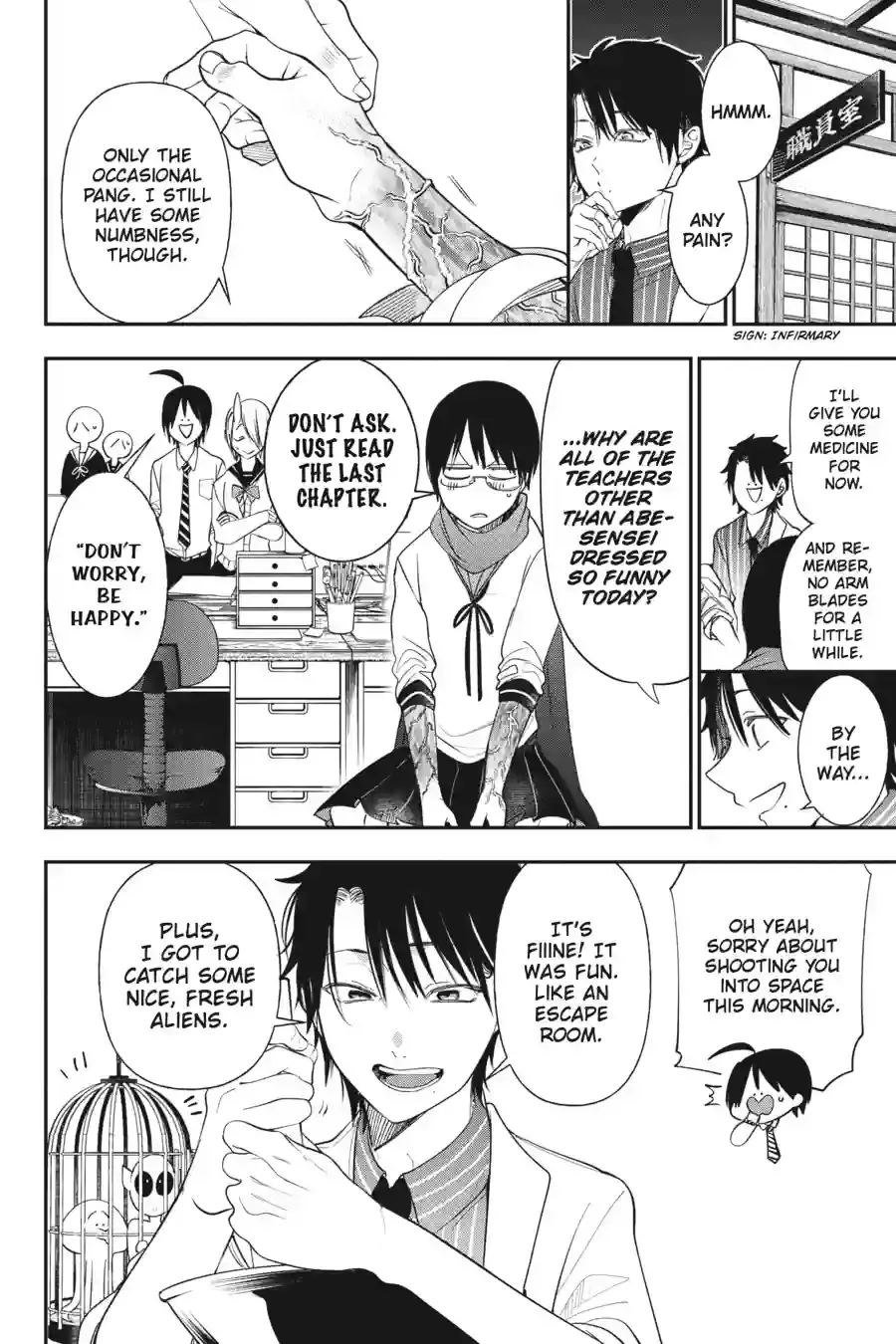 Read A Terrified Teacher at Ghoul School Manga Online