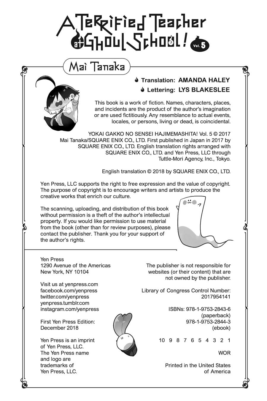 Read A Terrified Teacher at Ghoul School Manga Online