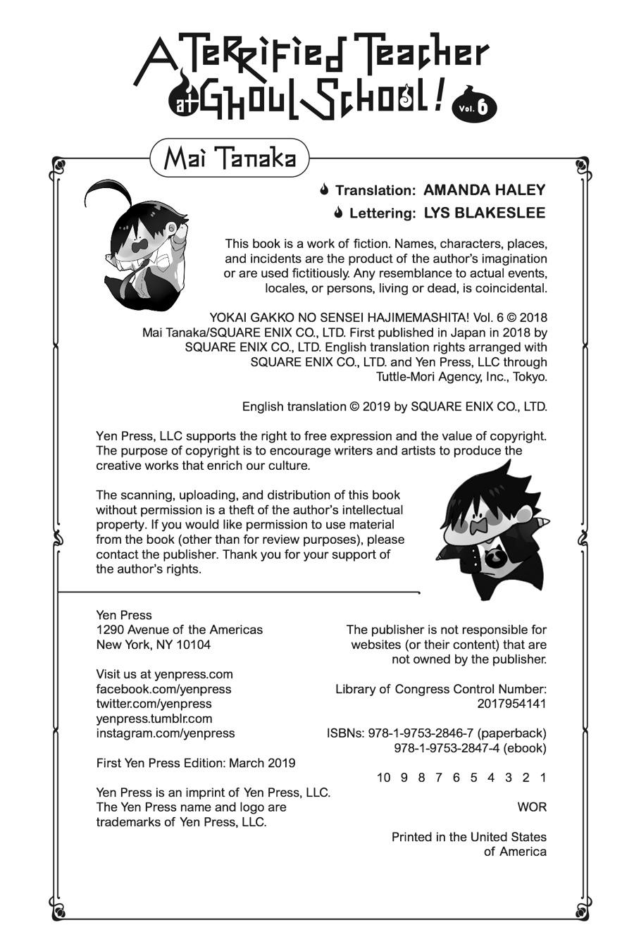 Read A Terrified Teacher at Ghoul School Manga Online