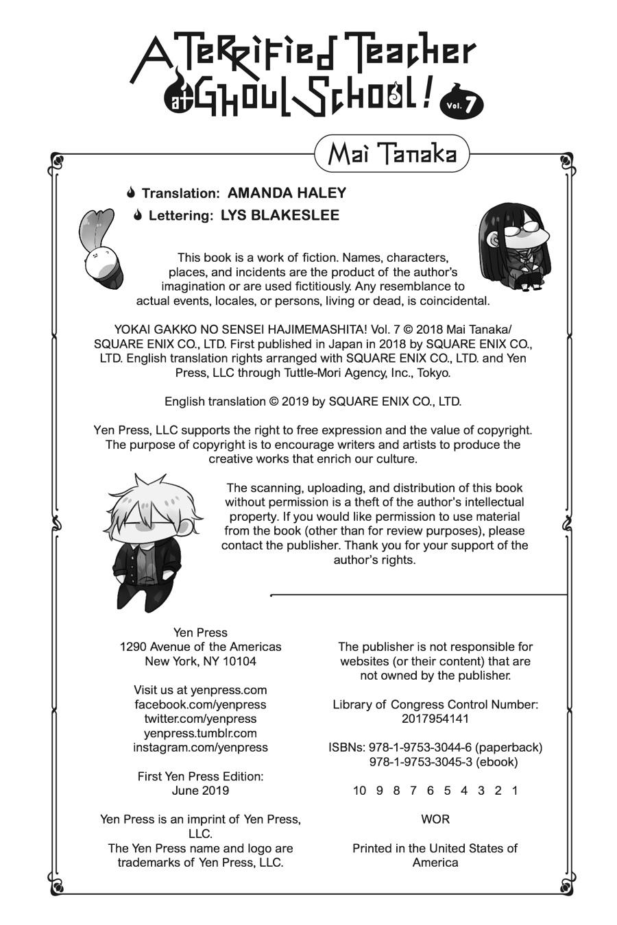 Read A Terrified Teacher at Ghoul School Manga Online