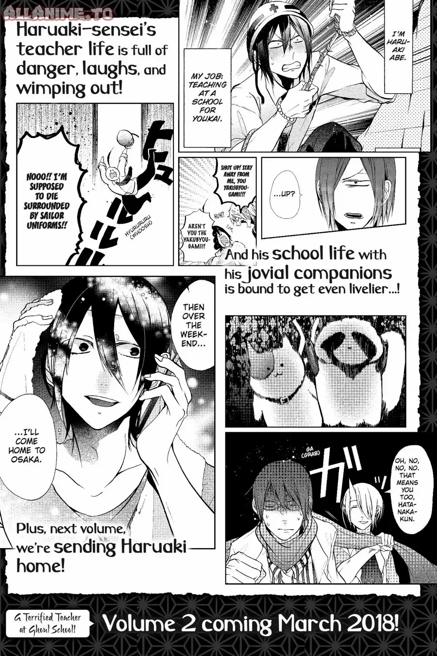 Read A Terrified Teacher at Ghoul School Manga Online