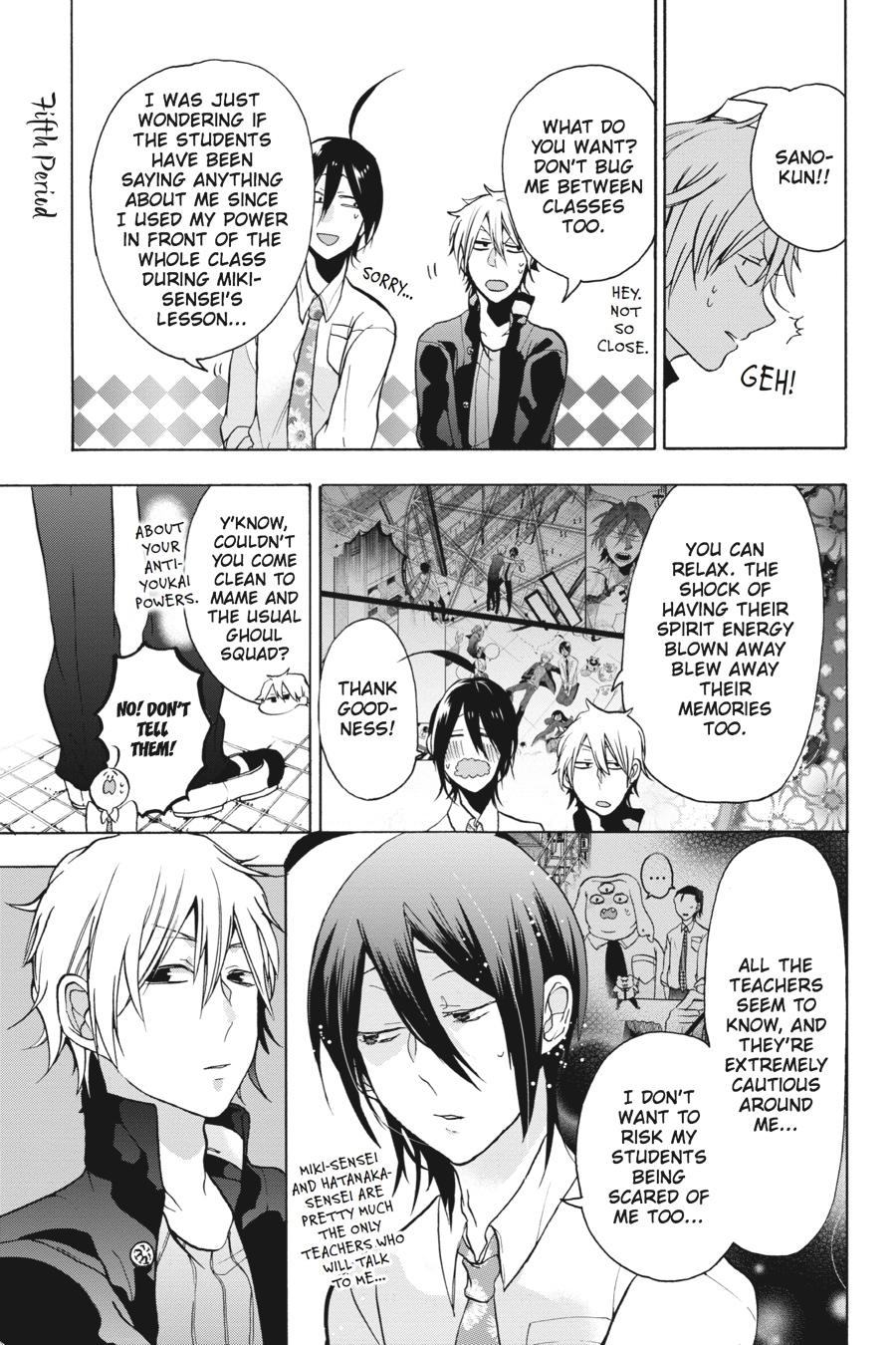 Read A Terrified Teacher at Ghoul School Manga Online