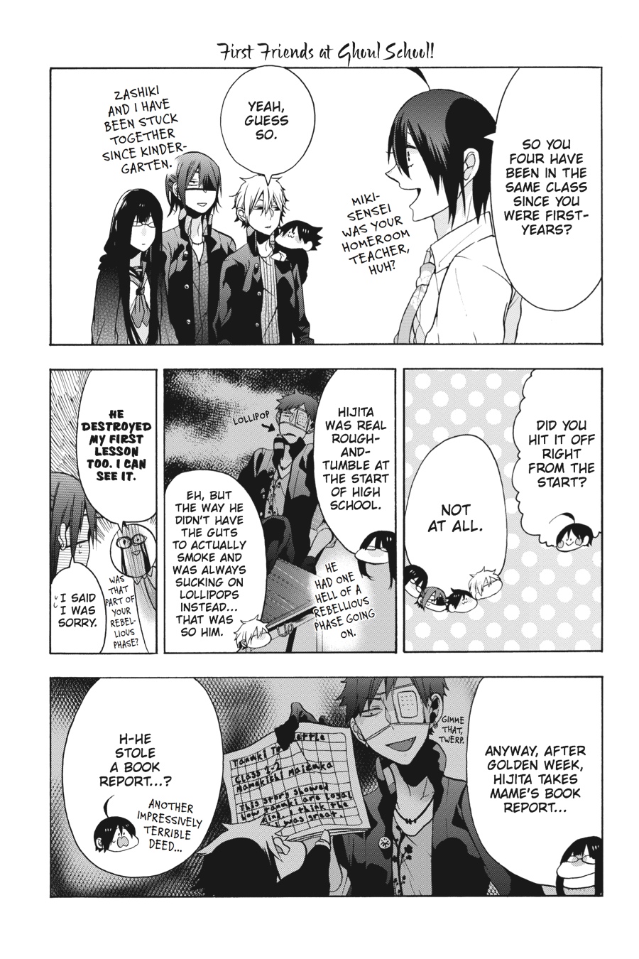 Read A Terrified Teacher at Ghoul School Manga Online