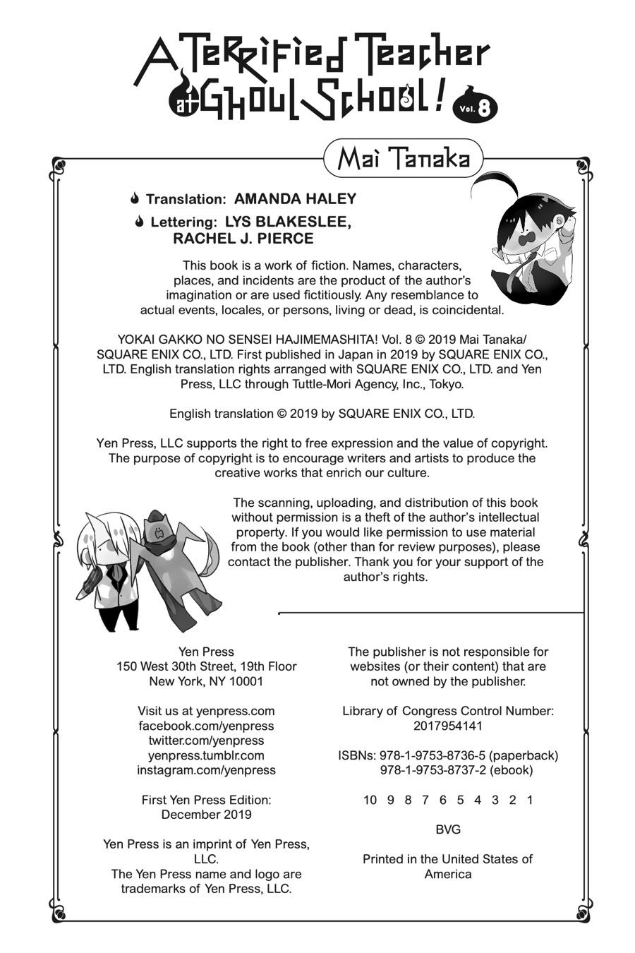 Read A Terrified Teacher at Ghoul School Manga Online