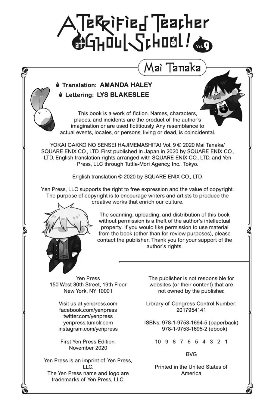 Read A Terrified Teacher at Ghoul School Manga Online