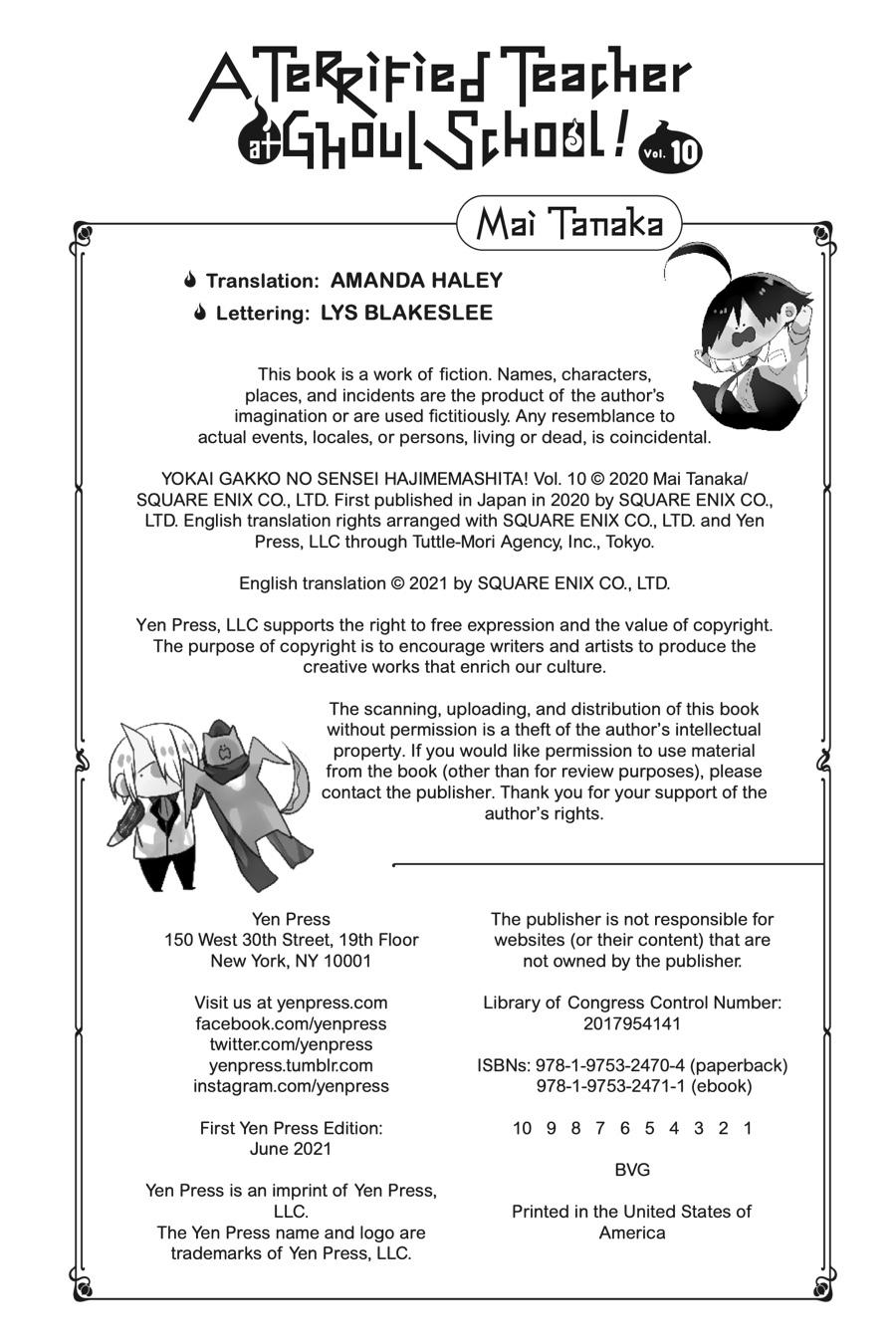 Read A Terrified Teacher at Ghoul School Manga Online
