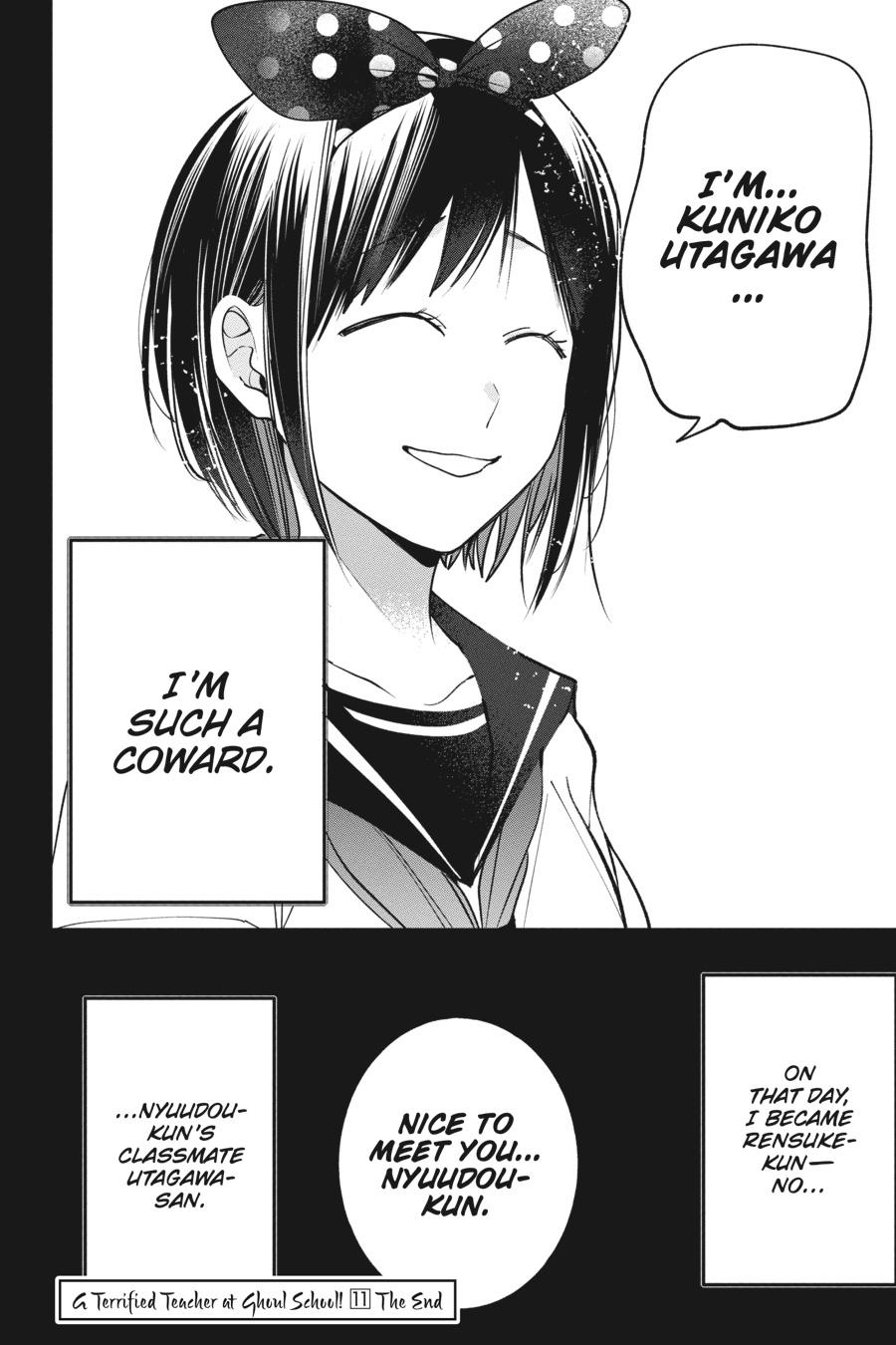 Read A Terrified Teacher at Ghoul School Manga Online