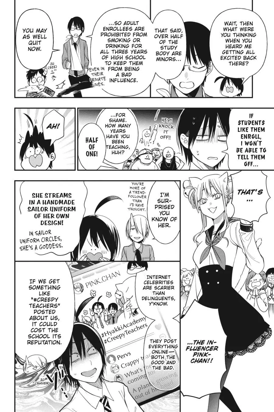 Read A Terrified Teacher at Ghoul School Manga Online