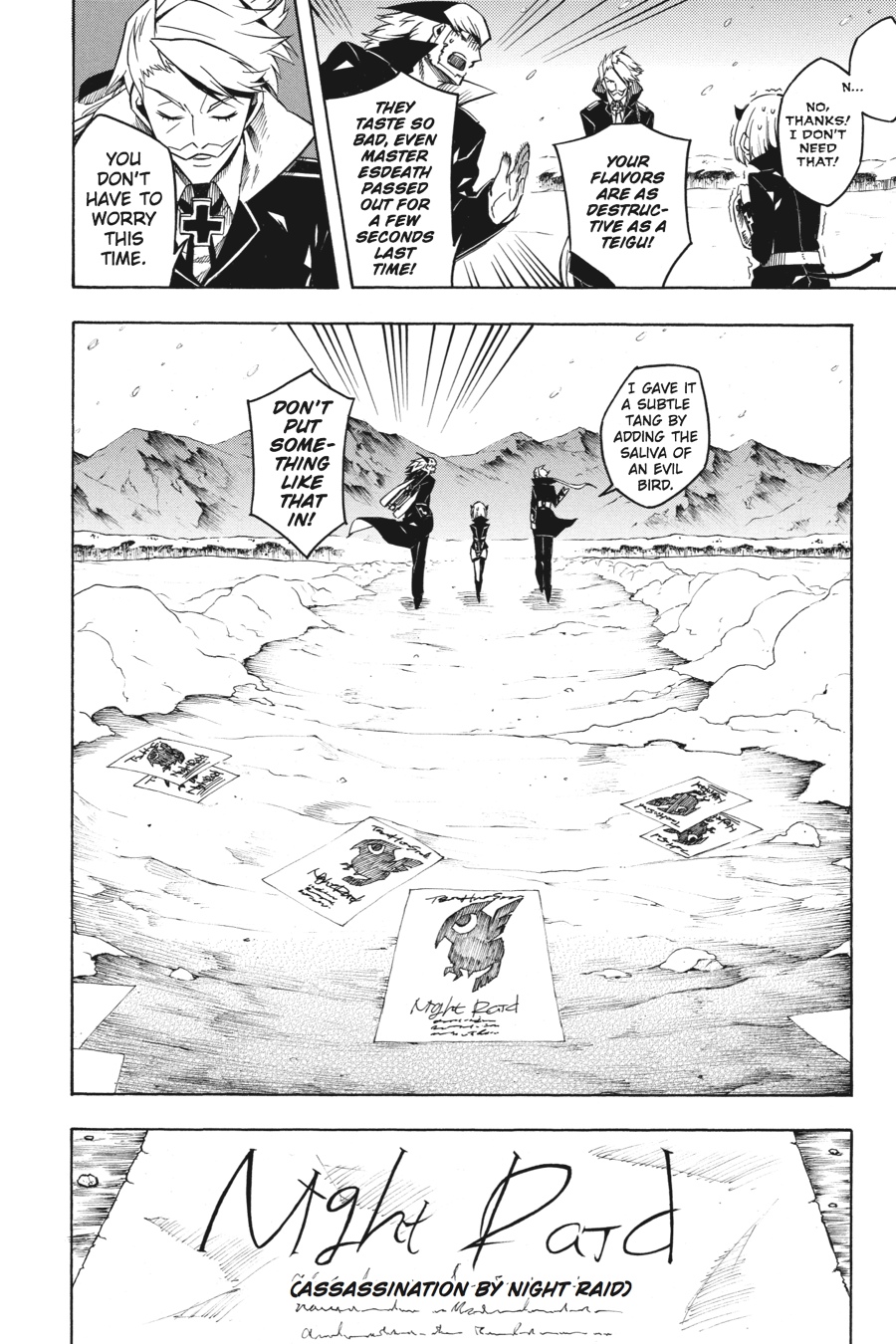 Read Akame Ga Kill! Manga Online