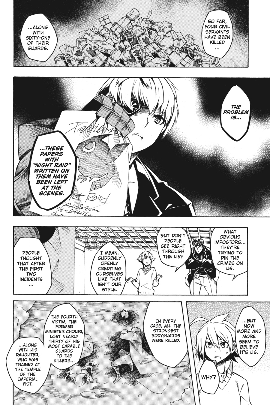 Read Akame Ga Kill! Manga Online