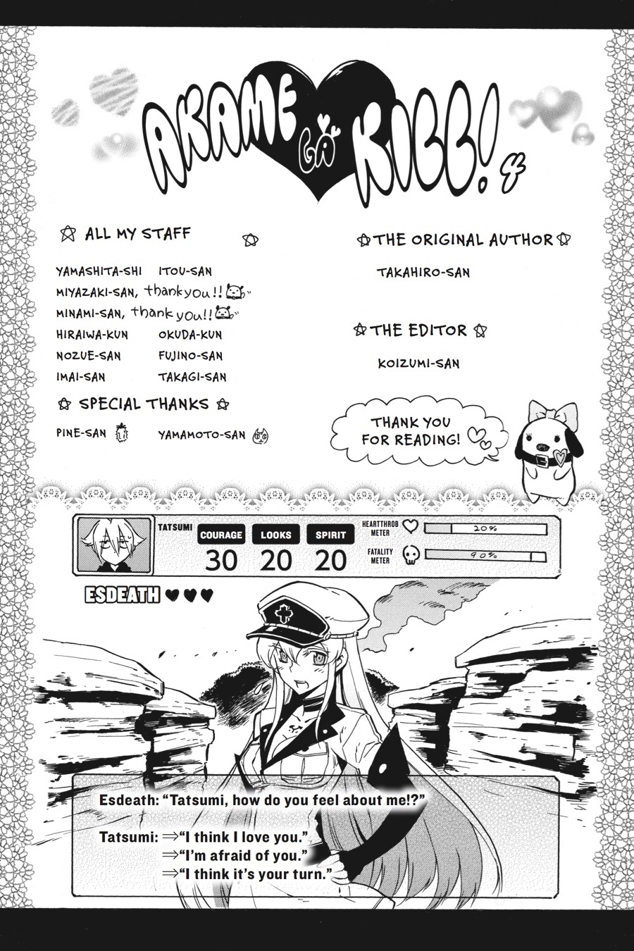Read Akame Ga Kill! Manga Online