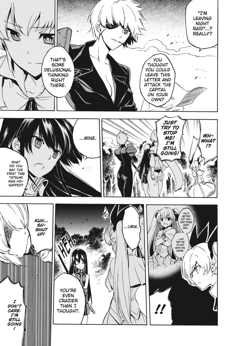Read Akame Ga Kill! Manga Online