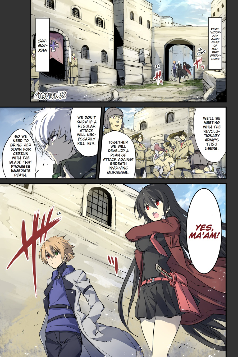 Read Akame Ga Kill! Manga Online
