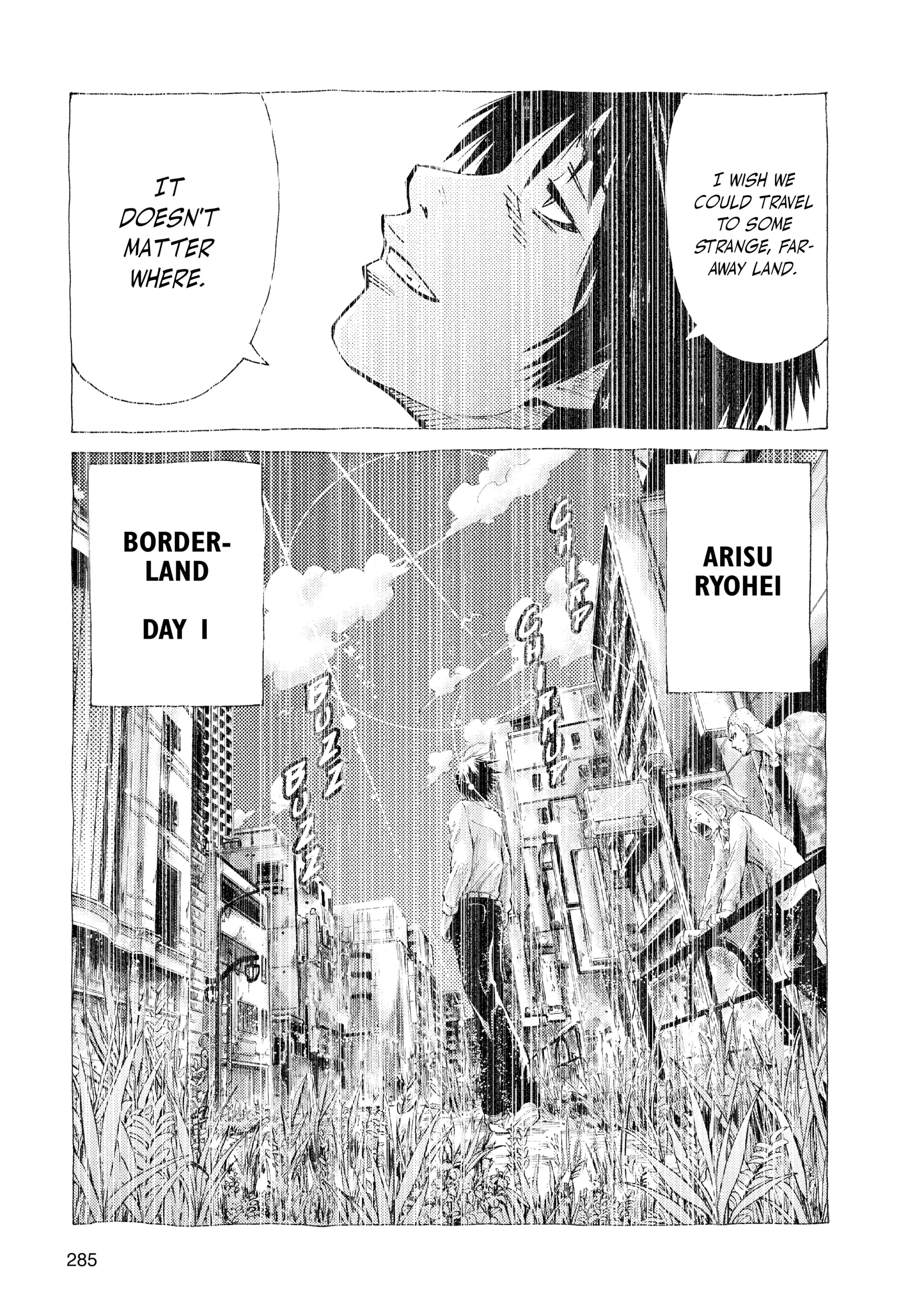 Read Alice in Borderland Manga Online