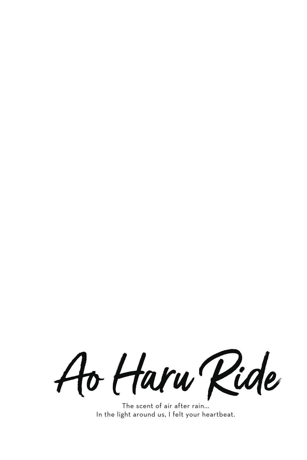 Read Ao Haru Ride Manga Online