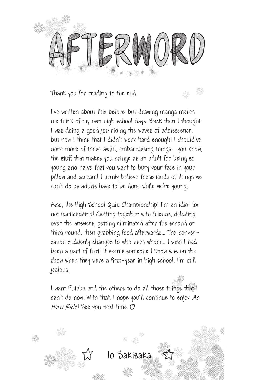 Read Ao Haru Ride Manga Online