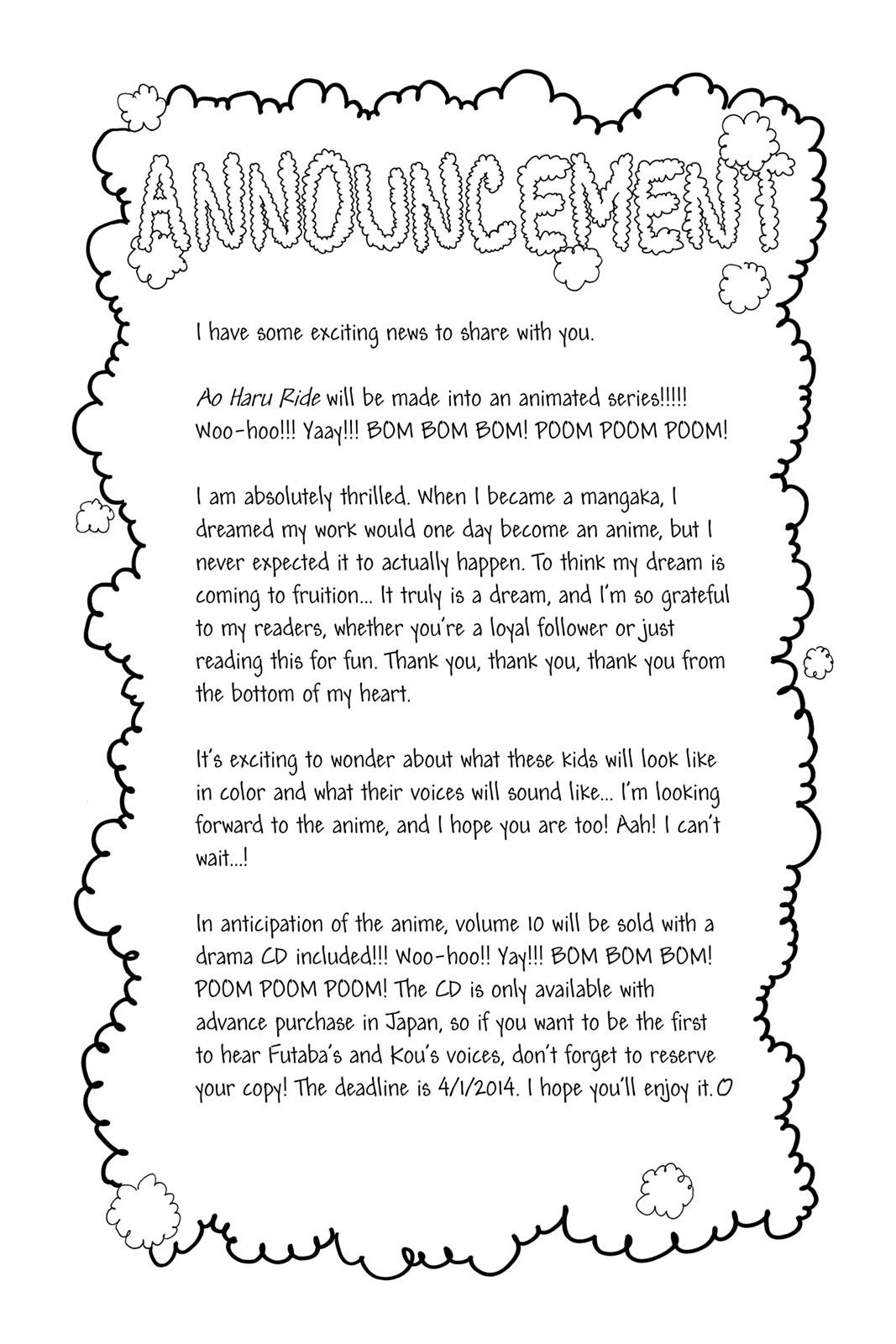 Read Ao Haru Ride Manga Online