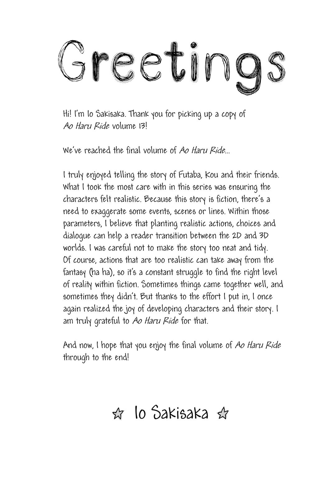 Read Ao Haru Ride Manga Online