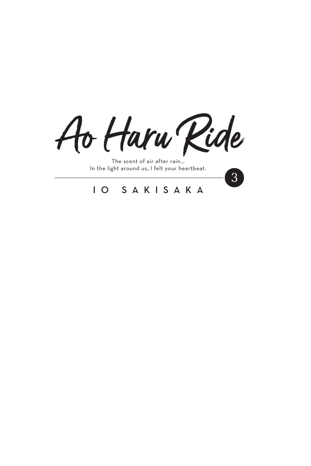 Read Ao Haru Ride Manga Online