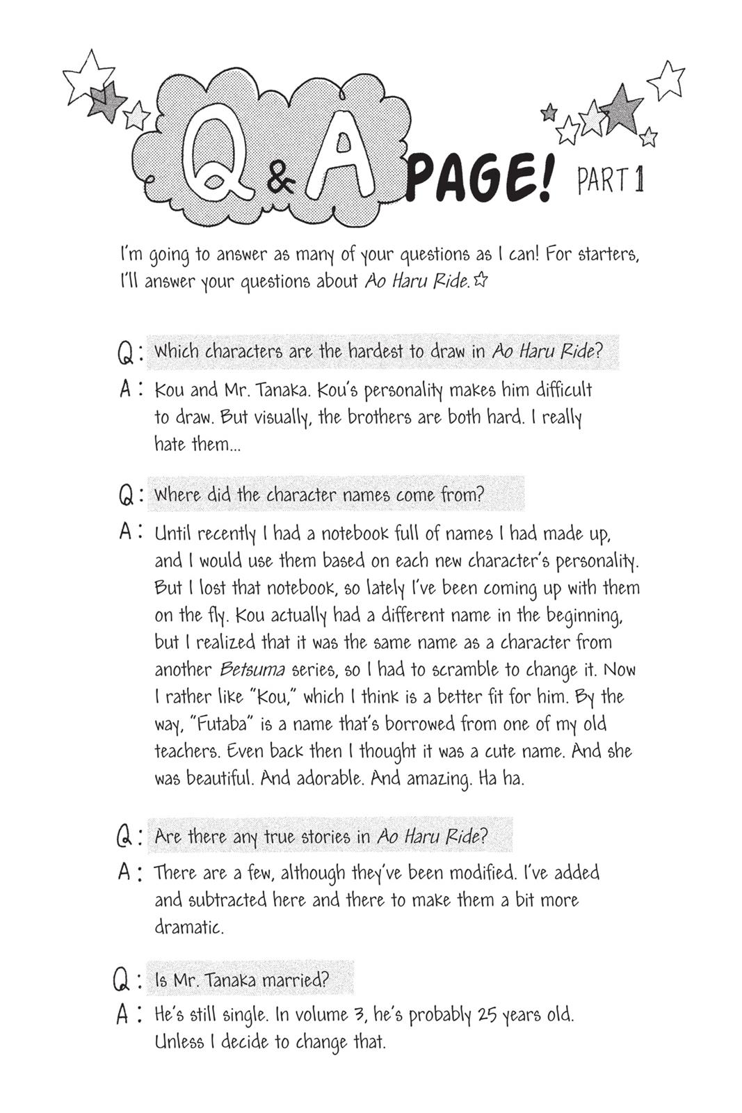 Read Ao Haru Ride Manga Online