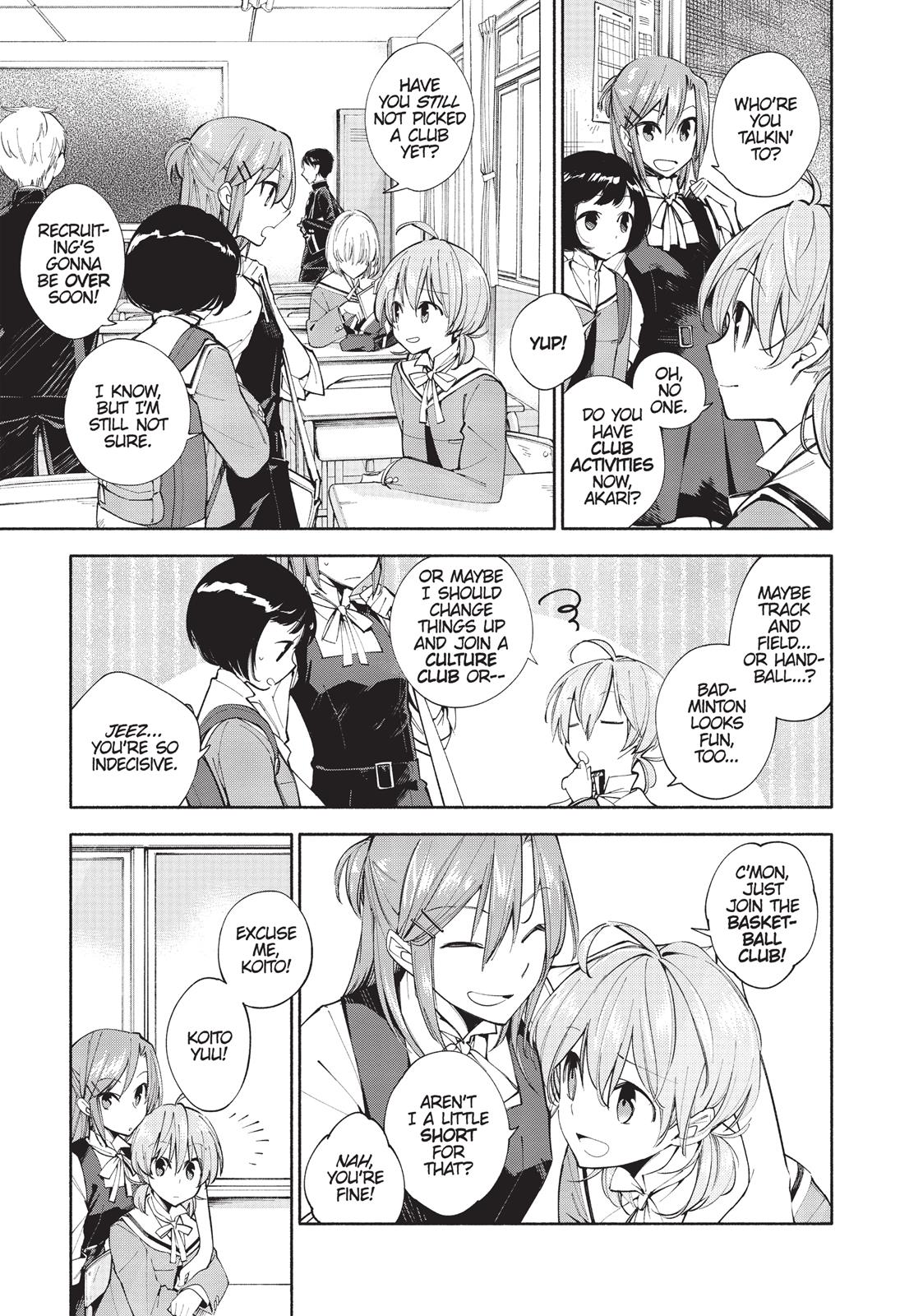 Read Bloom Into You Manga Online