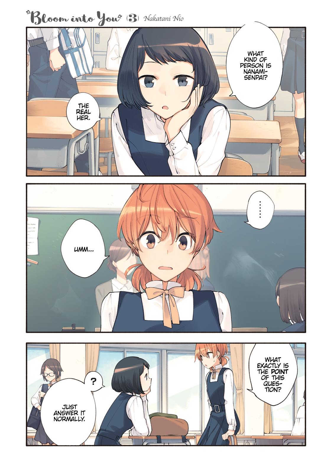 Read Bloom Into You Manga Online