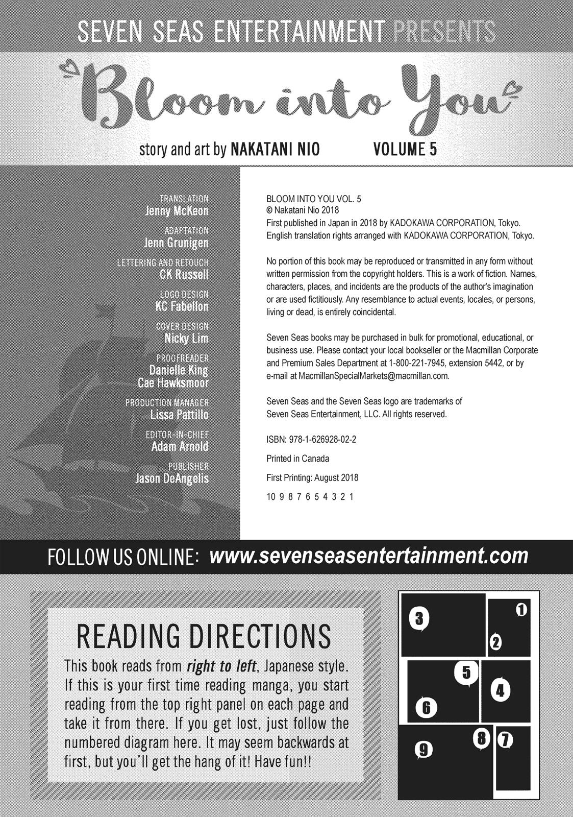 Read Bloom Into You Manga Online