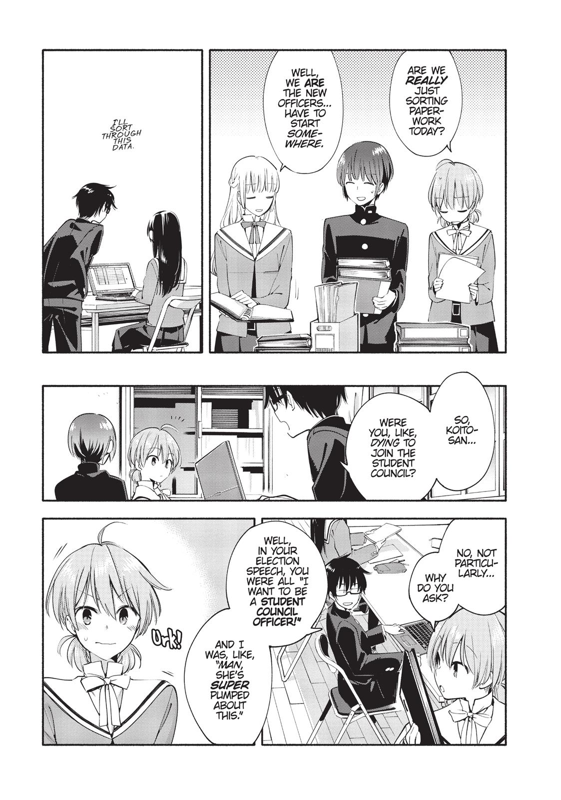 Read Bloom Into You Manga Online