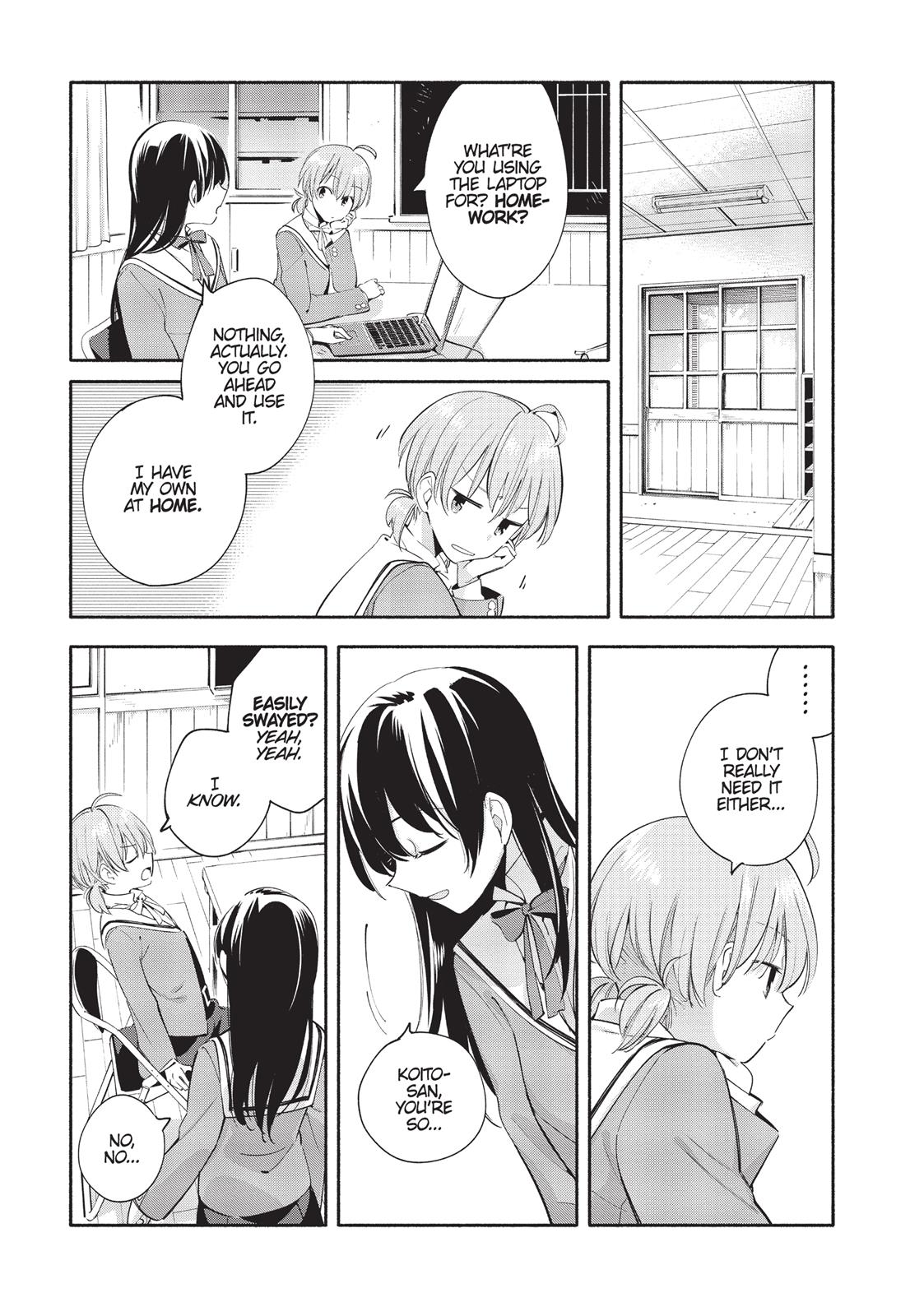 Read Bloom Into You Manga Online