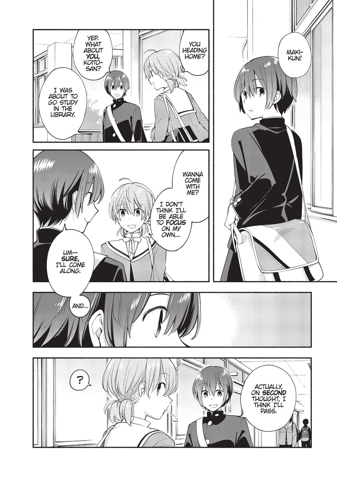Read Bloom Into You Manga Online