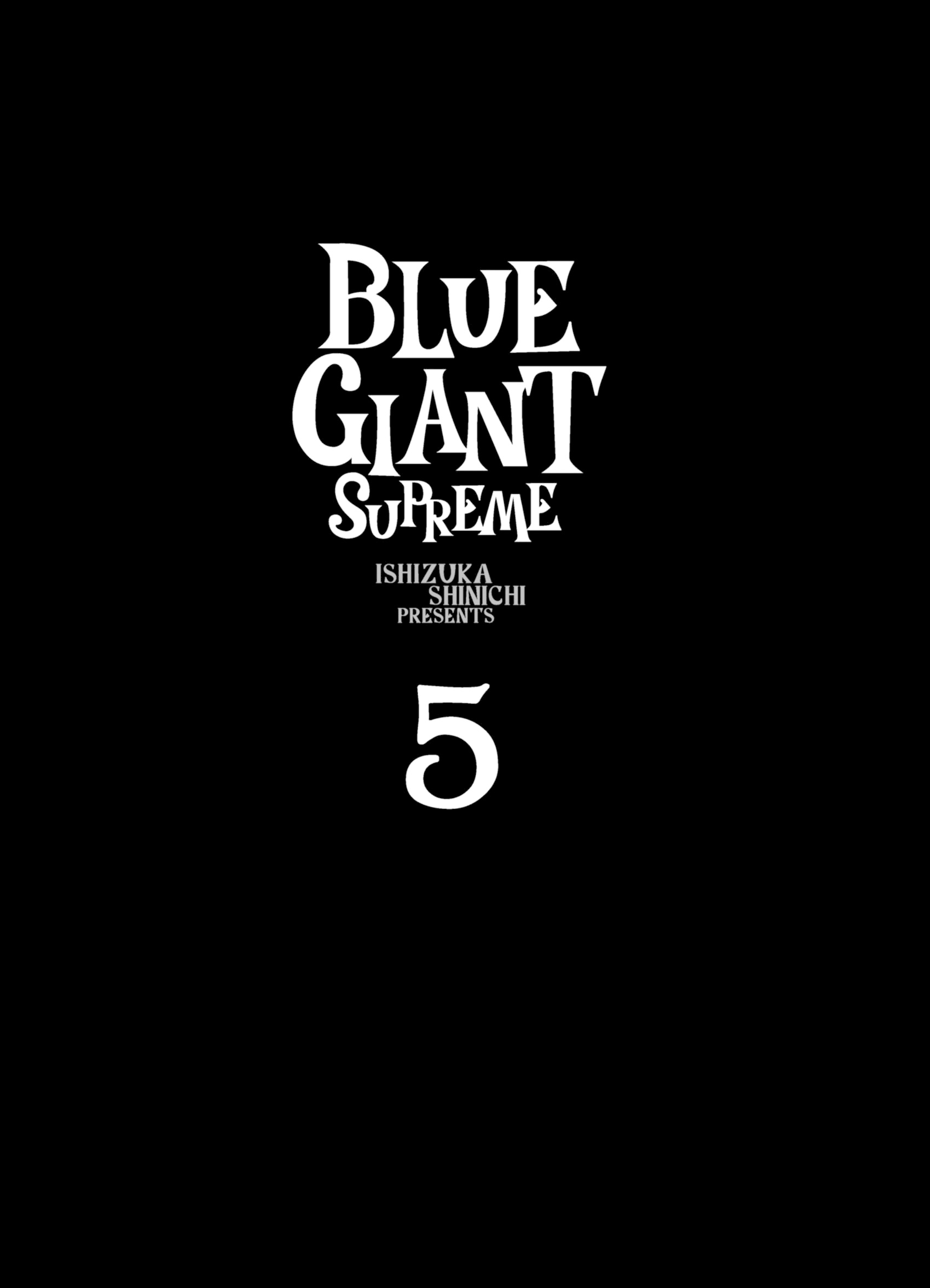 Read Blue Giant Supreme Manga Online