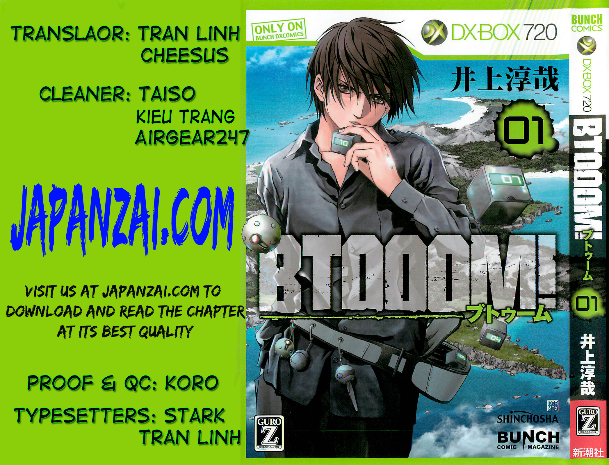 Read Btooom! Manga Online