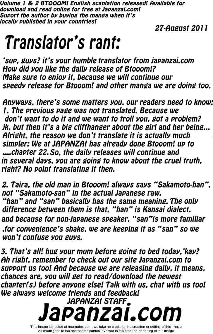 Read Btooom! Manga Online
