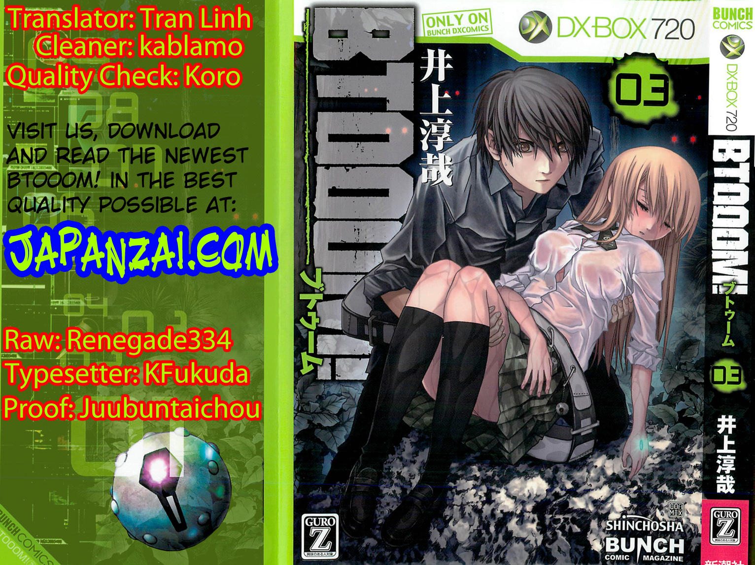 Read Btooom! Manga Online