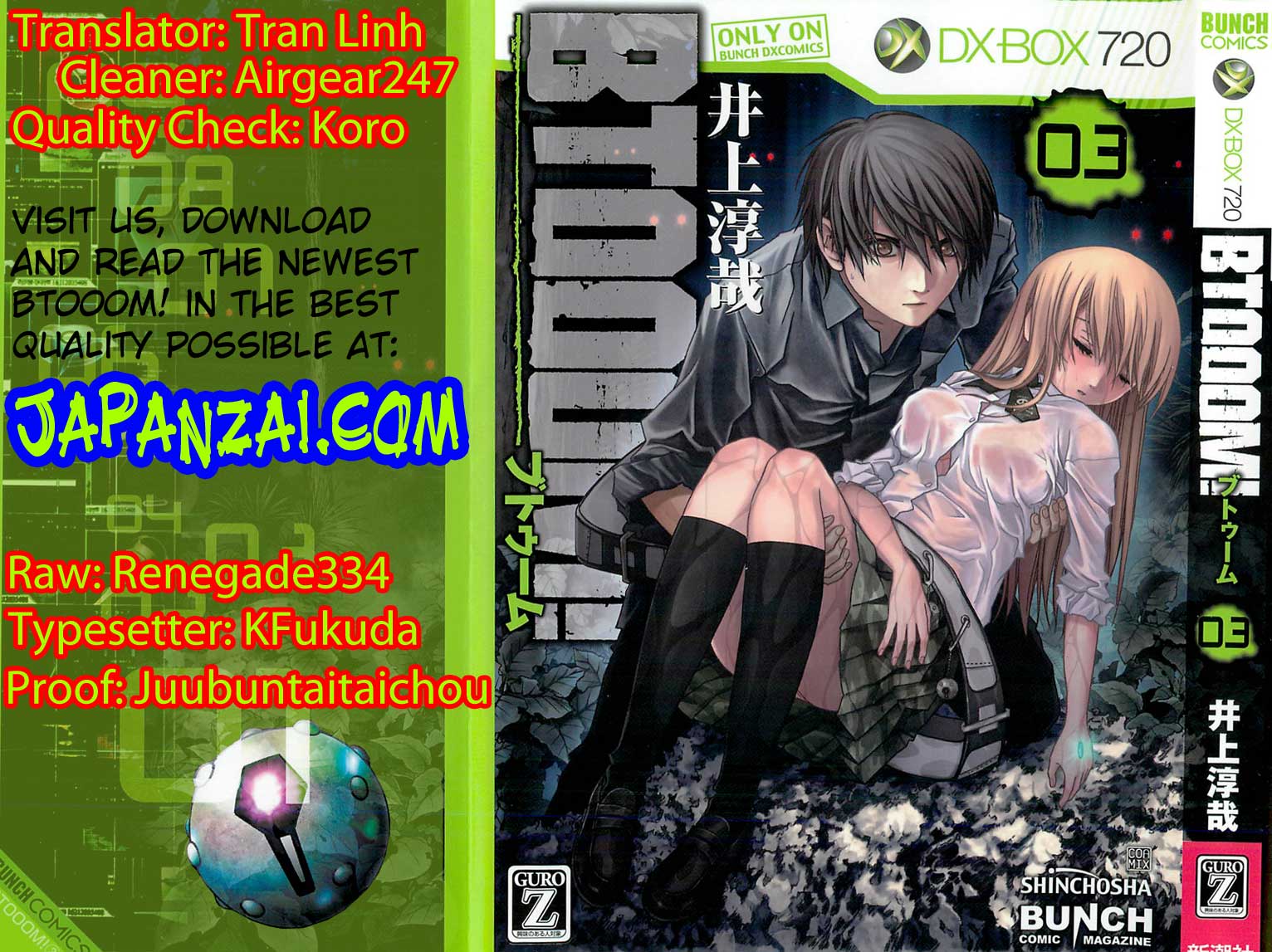 Read Btooom! Manga Online
